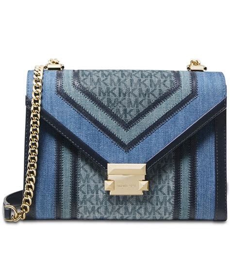 michael kors whitney denim bag